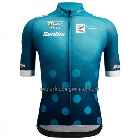 Wielershirt 2022 Deutschland Tour Blauw